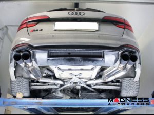 Audi RS4 Performance Exhaust - InoXcar Racing - w/ OEM Valves - Quattro Avant 2.9L